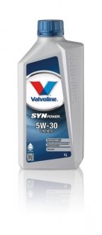 Фото автозапчасти олива для двигуна VALVOLINE SYNPOWER 5W30 1L