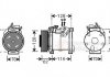 Фото автозапчасти компресор кондиціонера Van Wezel 0700K109 (фото 1)