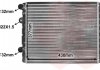 Радиатор охлаждения двигателя POLO3/LUPO/AROSA MT -AC Van Wezel 58002129 (фото 2)