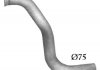 Труба глушителя Mercedes ATEGO d75mm L-485mm Vanstar 21277MB (фото 3)