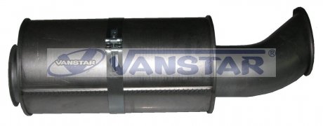 Глушник кінцевий VOLVO FH12/FH16 EURO 2/3 d252mm L-725mm Vanstar 60402VL (фото 1)