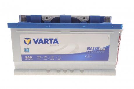Аккумуляторная батарея 75Ah/730A (315x175x175/+R/B13) (Start-Stop EFB) Blue Dynamic E46 VARTA 575500073D842 (фото 1)