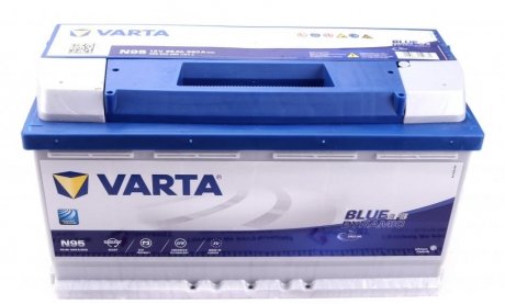 Аккумуляторная батарея 95Ah/850A (353x175x190/+R/B13) (Start-Stop EFB) Blue Dynamic N95 VARTA 595500085 D842