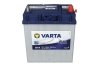 Аккумулятор 12V 40Ah/330A BLUE DYNAMIC (P+ тонкий полюс (японские автомобили)) 187x127x227 B00 - без опоры (стартер) VARTA B540126033 (фото 3)
