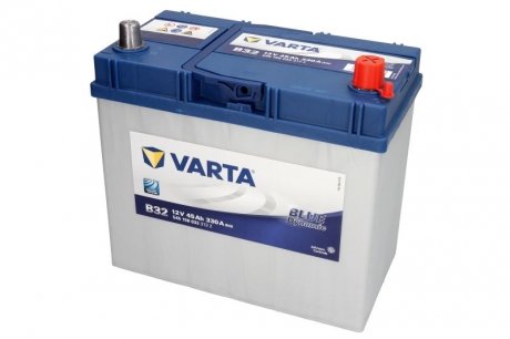 Аккумулятор 12V 45Ah/330A BLUE DYNAMIC (P+ 1) 238x129x227 B00 - без опоры (стартер) VARTA B545156033