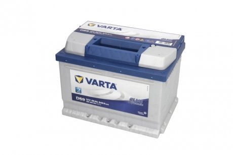 Аккумулятор 12В 60Ач/540А BLUE DYNAMIC (P+1) 242x175x175 B13 - ножка высотой 10,5 мм (стартер) VARTA B560409054