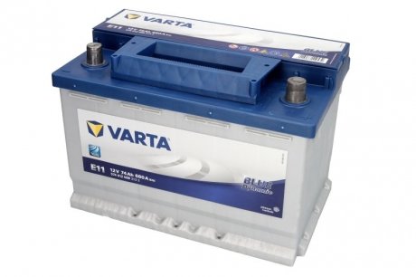 Аккумулятор 12V 74AH 680A EN 278x175x190мм VARTA B574012068 (фото 1)
