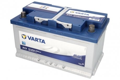 Акумулятор 12V 80Ah/740A BLUE DYNAMIC (P+ 1) 315x175x175 B13 - лапка висотою 10,5 мм (стартер) VARTA B580406074