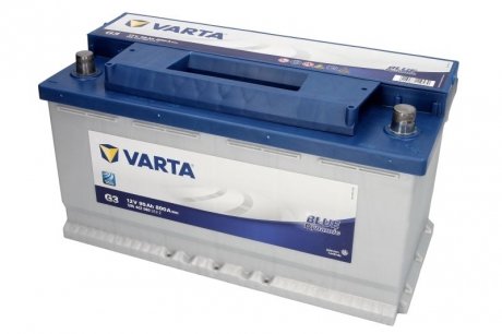 Аккумулятор 12V 95AH 800A BLUE DYNAMIC п+ 353x175x190mm VARTA B595402080 (фото 1)