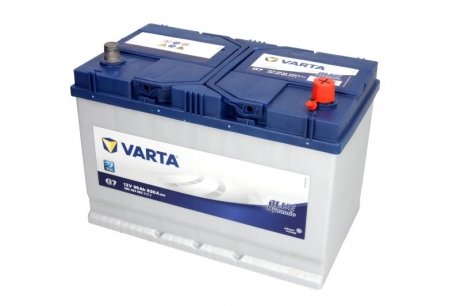 Аккумулятор 12V 95Ah/830A BLUE DYNAMIC (P+1) 306x173x225 B01 - ножка высотой 10,5 мм (стартер) VARTA B595404083 (фото 1)