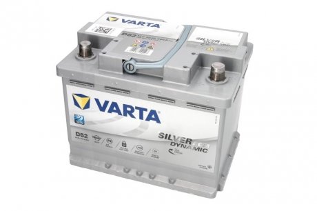 Акумулятор 12V 60Ah/680A START&STOP AGM (P+ 1) 242x175x190 B13 - стопа висотою 10,5 мм (agm/стартер) VARTA VA560901068