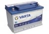 Акумулятор 12V 70Ah/760A START&STOP EFB (P+ стандартний полюс) 278x175x190 B13 - ніжка висотою 10,5 мм (efb/стартер) VARTA VA570500076 (фото 2)