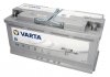 Акумулятор 12V 105Ah/950A START&STOP AGM (P+ стандартний полюс) 393x175x190 B13 - ніжка висотою 10,5 мм (agm/стартер) VARTA VA605901095 (фото 1)