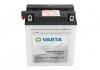 Аккумулятор 12Ah/160A POWERSPORTS AGM (R+) 136x82x161 B00 - без монтажного фланца (Кислота/Обслуживаемая/Пусковая) VARTA YB12AL-A VARTA FUN (фото 3)