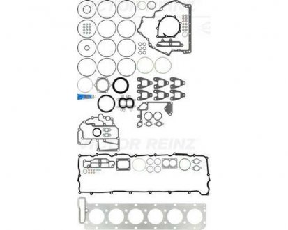 Фото автозапчастини набір прокладок, двигатель VICTOR REINZ 013718004