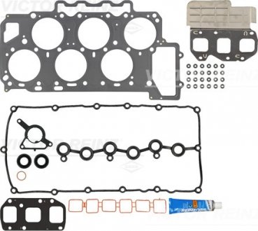 Комплект прокладок двигателя (верх) SKODA SUPERB II; Volkswagen CC B7, EOS, PASSAT B6, PASSAT B7, PHAETON, TOUAREG 3.6 04.07-03.18 VICTOR REINZ 02-36430-02