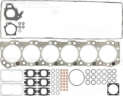 Комплект прокладок двигателя (верх) IVECO EUROSTAR, EUROTRAKKER, STRALIS, TRAKKER; ASTRA HD 7C, HD 8, HD 9; NEW HOLLAND CR F3BE0681A-F3HFL611B 01.93- VICTOR REINZ 02-36535-02 (фото 1)