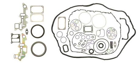 Фото автозапчасти полный комплект прокладок двигателя (нижний) Renault KERAX, PREMIUM 2 10.8D 10.05- VICTOR REINZ 08-37748-01