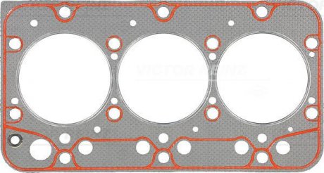 Фото автозапчастини прокладка ГБЦ AGRIFULL 60; CASE IH JX; FIAT 60-XX, L; FIATAGRI DI; FIATALLIS F; NEW HOLLAND XX.86, XX.90 8035.05.206-8035.05.359 01.84- VICTOR REINZ 61-42750-00