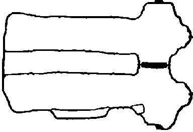 Прокладка клапанной крышки OPEL AGILA, CORSA C, CORSA D; SUZUKI WAGON R 1.0 09.00-08.14 VICTOR REINZ 71-34818-00