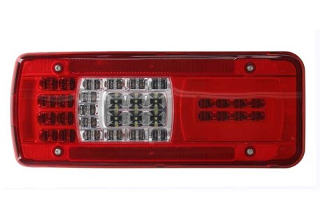 Фото автозапчастини задній ліхтар ліва LC11 (LED, 24В, відбивач, бокові зазори, (EN) socket HDSCS 8 pin z tylu) IVECO STRALIS 02.02- VIGNAL 160110 (фото 1)