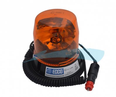 Фонарь габаритный предупредительный с маяком оранжевый 12/24V магнит VIGNAL D14468 (фото 1)