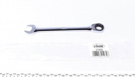 Ключ комбінований з тріскачкою (19mm) (довгий) VIGOR V1030