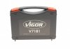 Набор инструментов для восстановления резьбы (M12x1.25/M12x1.5/M15x1.5) (13 шт) VIGOR V7181 (фото 4)