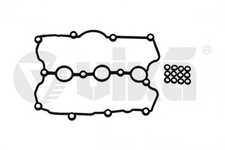 Прокладка клапанной крышки с сальниками клапанов VW Touareg (10-)/Audi A4 (08-15),A6 (06-11),A8 (07-10,10-) VIKA 11031793701