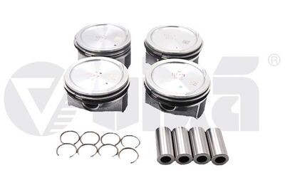 Фото автозапчастини piston complete;with piston ring;4PCS/SET;+0.25MM VIKA 11071701101