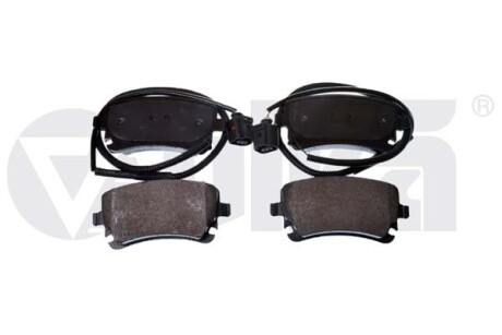 Фото автозапчасти brake pads; rear VIKA 66981696301