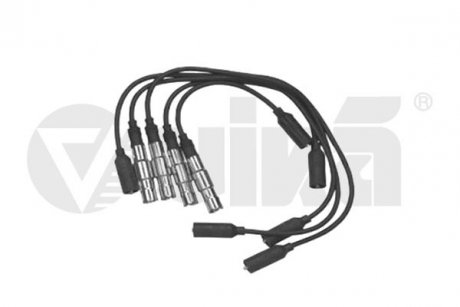Провода високовольтні, комплект / VW Golf-II/III, VIKA 99980115701