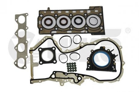 Комплект прокладок двигателя Skoda Fabia (10-14),Octavia (08-13) (10-15)/VW Golf VIKA K11768701 (фото 1)
