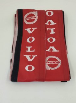Чехол на ручки салона внутренние кожаные VOLVO красный универсальные Vistrim 11047VOLVO (фото 1)