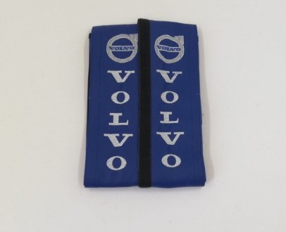 Чохол на ручки салона внутрішні кожані VOLVO синій універсальні Vistrim 11048VOLVO