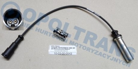 Фото автозапчастини датчик ABS Czujnik 4410329632 ABS BPW 35cm prosty Wabco 1003000543