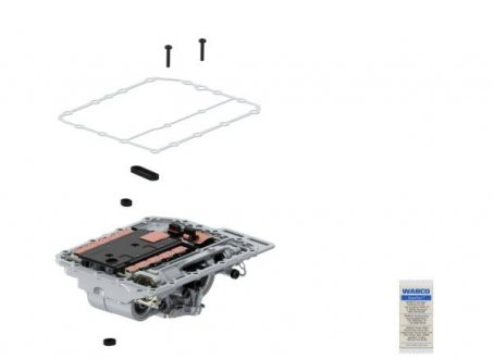 Фото автозапчасти модулятор управления кпп ZF AS TRONIC 12 AS 2530 SO, 12 AS 2530 SO W, 12 AS 2530 TO, 12 AS 2530 WO, 12 AS 2535 SO, 12 AS 2535 SO W (нижняя часть Wabco 421 355 950 2