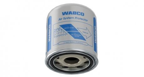 Фильтр осушителя воздуха (M41x2мм; правый; сепаратор; с прокладкой; цвет серебристый) MERCEDES Wabco 432 901 251 2 (фото 1)