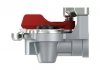 Зчіпний пристрій пневматичний (ручка, розмір різьби М22х1,5мм, колір червоний, є клапан, тракторне застосування) Wabco 452 200 211 0 (фото 1)