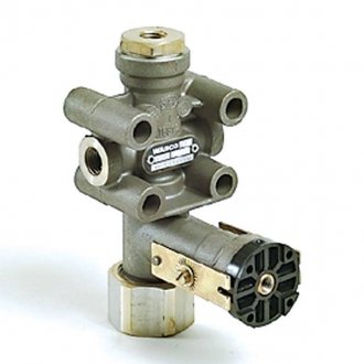 Клапан регулювання рівня пневматичної підвіски (M12x1.5mm з подвійним підключенням) VOLVO FH Wabco 464 006 000 7 (фото 1)