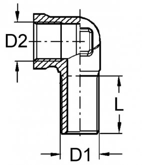 Фото автозапчастини з\'єднувач шлангів TEKALAN Wabco 893 401 774 4 (фото 1)