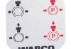Выпускной клапан (черный/красный, парковочный и выпускной; с обратным клапаном) Wabco 9630010517 (фото 6)