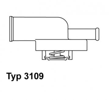 Фото автозапчасти термостат Fiat Lancia WAHLER 310987D