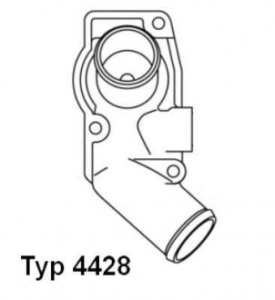 Термостат Opel AstraG Zafira 20DI-TDI WAHLER 442892D
