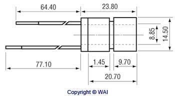 Колектор генератора WAI 28-82853