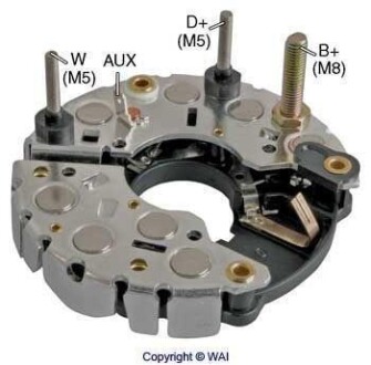 Фото автозапчасти диодный мост WAI IBR353