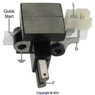 Фото автозапчасти регулятор генератора WAI IM224