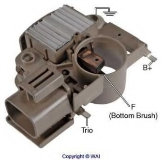 Фото автозапчасти регулятор генератора WAI IM278
