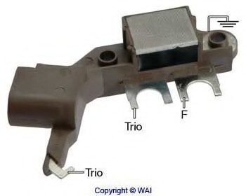 Фото автозапчасти регулятор генератора WAI IM286
