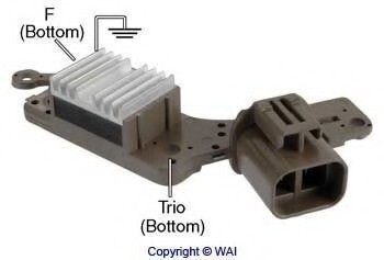 Фото автозапчасти регулятор генератора WAI IM843